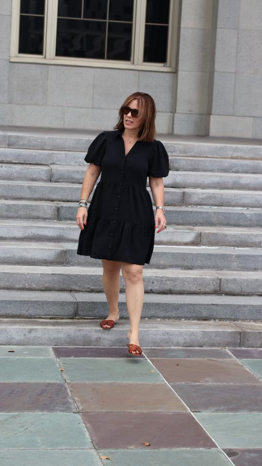 Isabella Black Dress